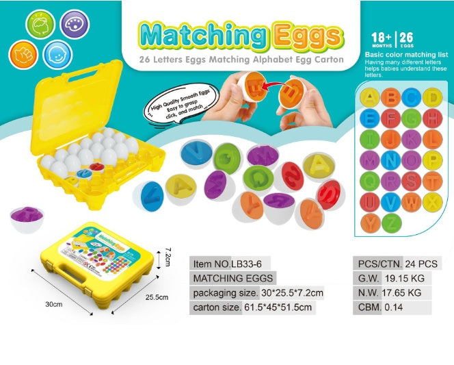 Baby Learning Educational Toy Smart Egg Toy Games Shape Matching