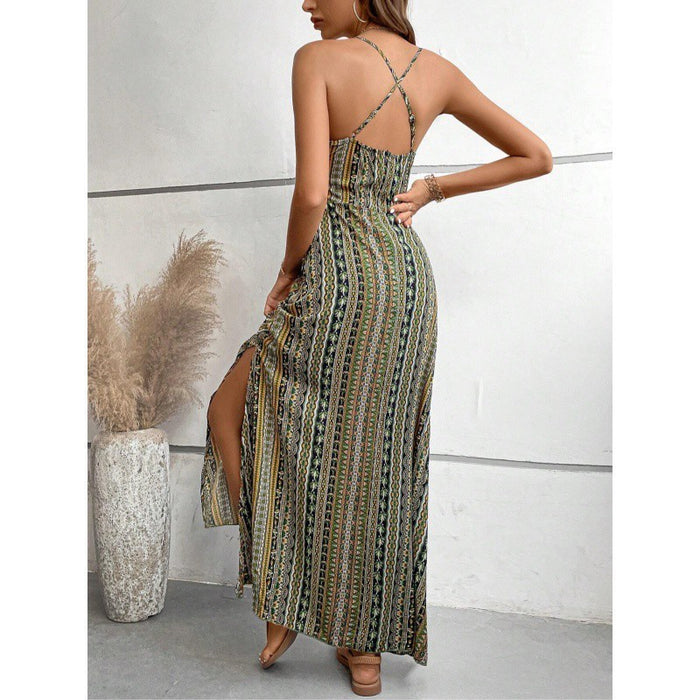 Sling Long Dress