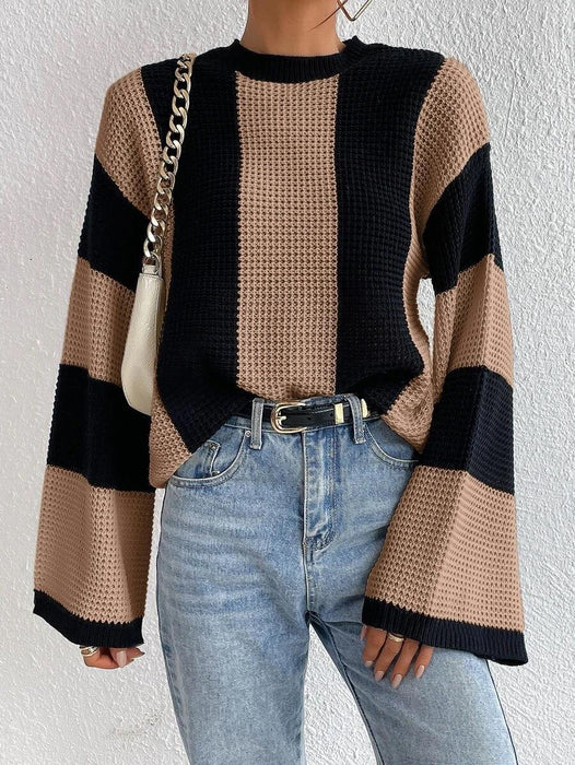Striped Knitted Sweater
