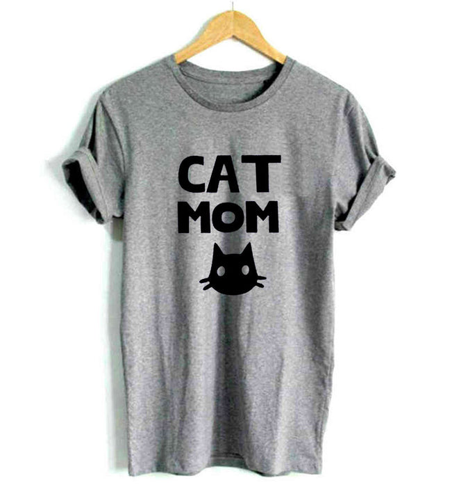 Cat Mom T-shirt