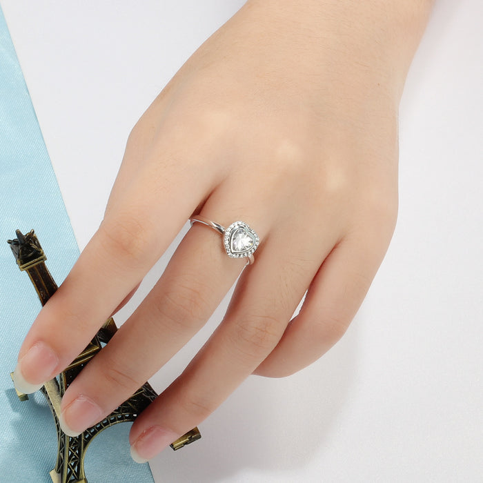 S925 silver sterling ring