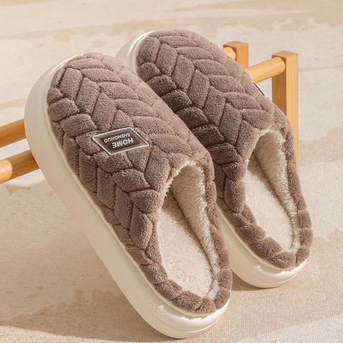 Plush Slippers For Women Men