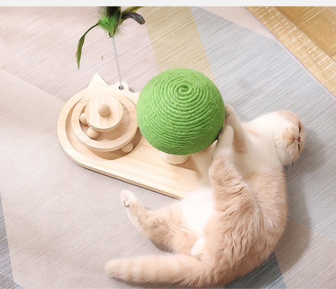 Pet Cat Tree Toys Cat Scratch Post Pet Furniture