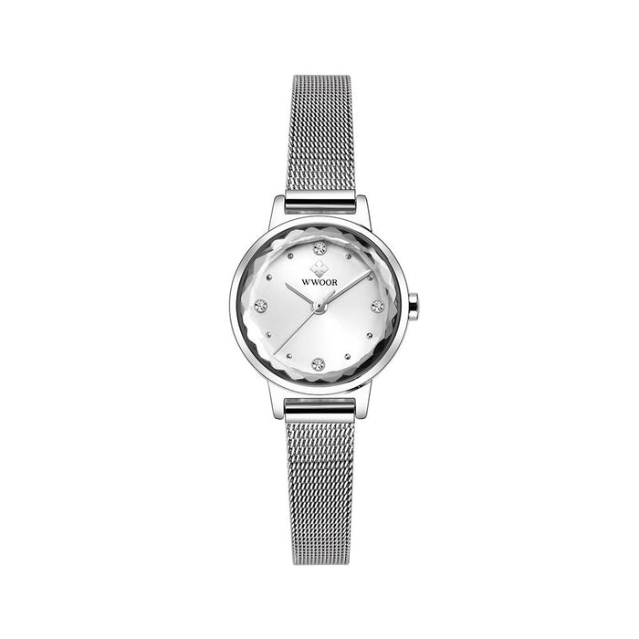Quartz Watch Mesh Strap