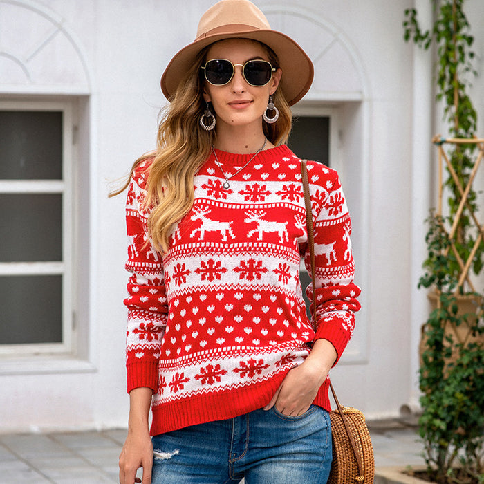 Snowflake pullover