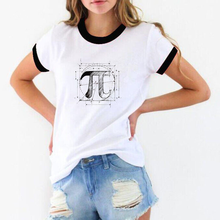 White Printed T-Shirt