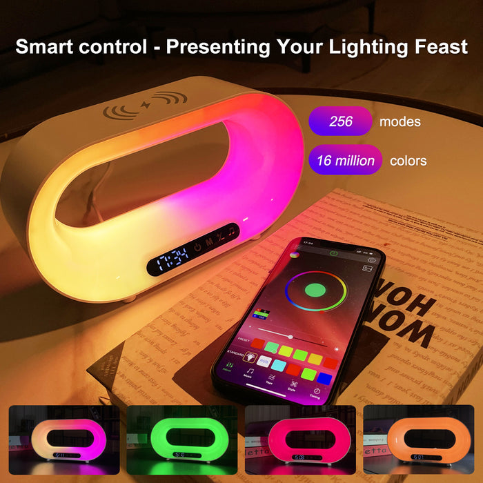 Multi-function 3 In 1 LED Night Light APP Control RGB Atmosphere