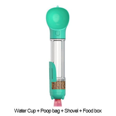 300 -500ml Portable Multifunction Dog Water &  Food Feeder