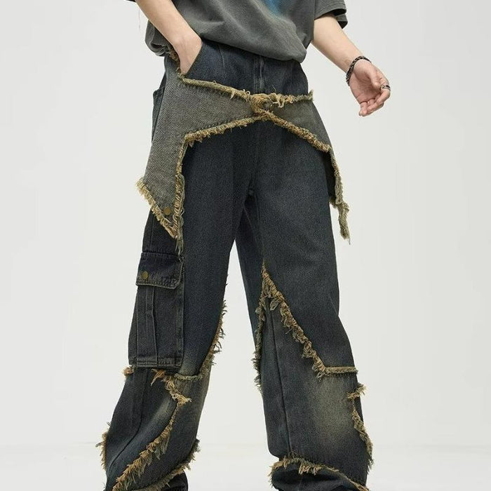 Retro Wide-leg Jeans