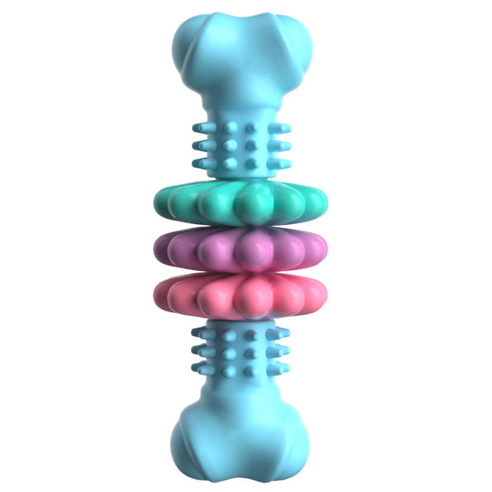 Dog Chew Toy  Bone Teeth Cleaning Bite Resistant