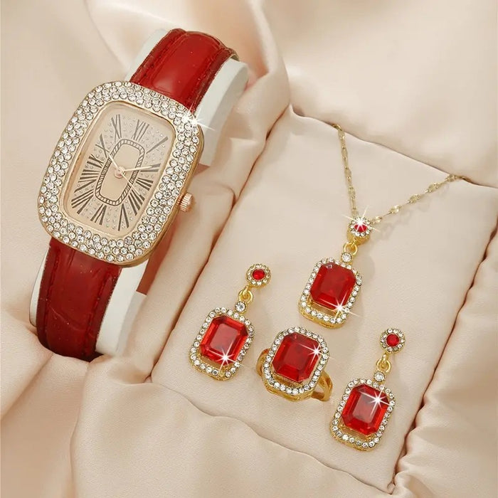 Quartz Watch 4-piece Set