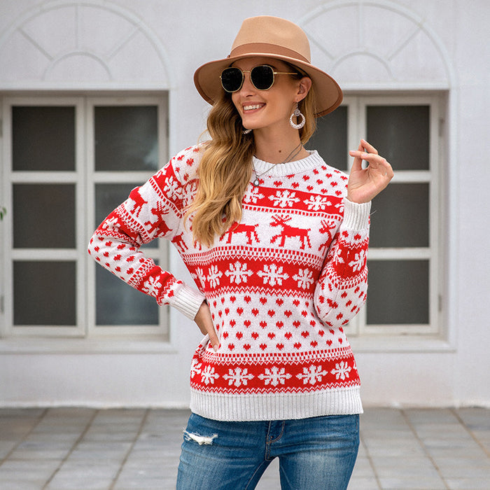 Snowflake pullover