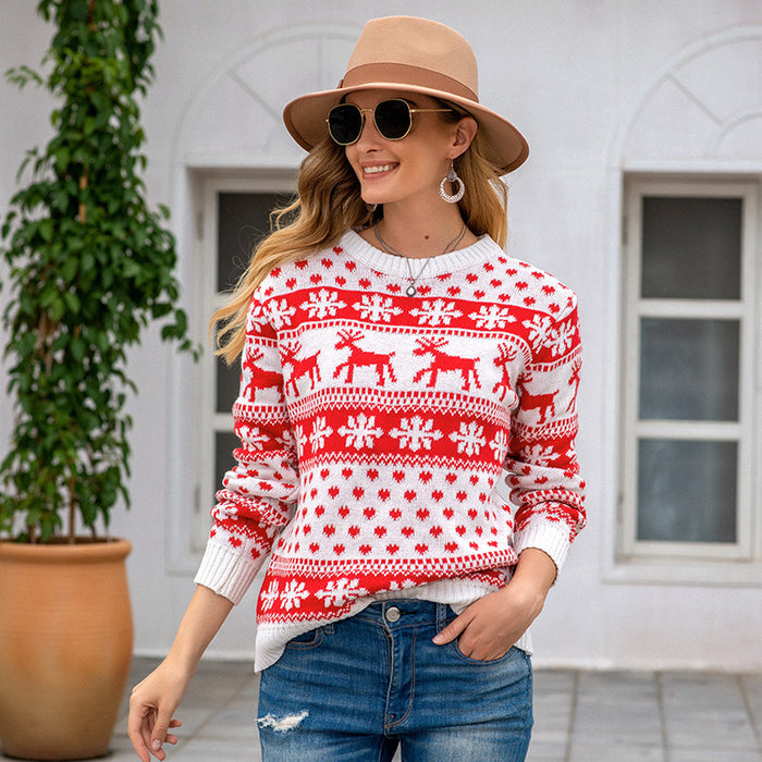 Snowflake pullover