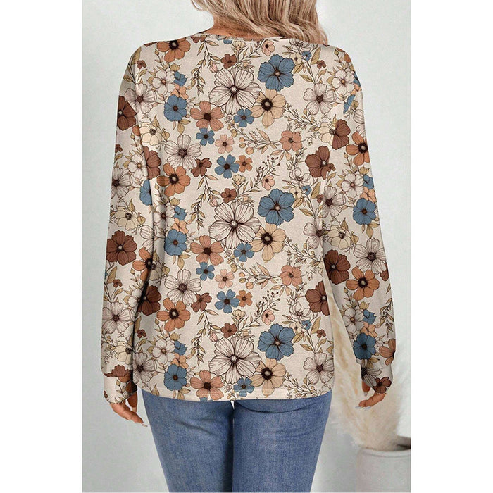Floral Pullover