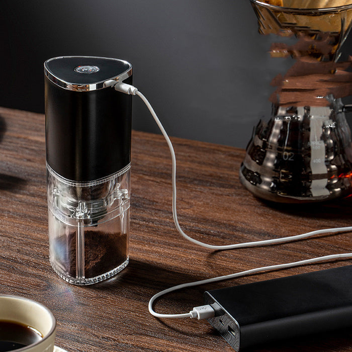 Café Electric Coffee Grinder Automatic Portable USB Rechargeable