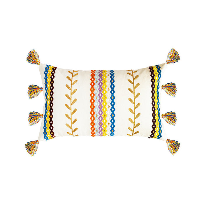 Moroccan Fringed Pillowcase