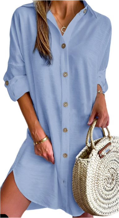Button-Down Shirt Dress