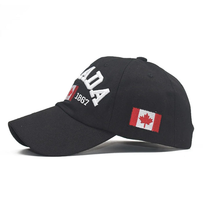 I love Canada Washed Cotton Baseball Cap