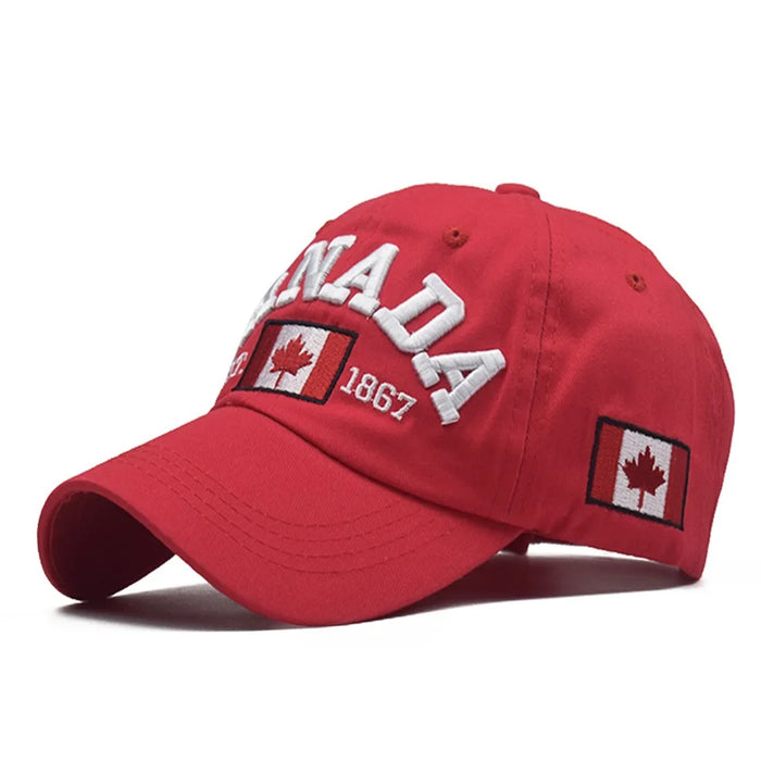 I love Canada Washed Cotton Baseball Cap