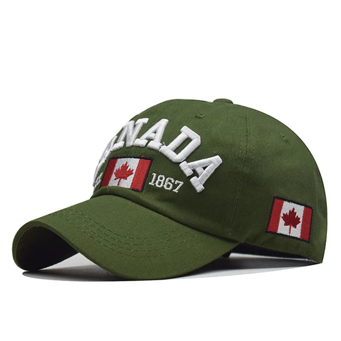 I love Canada Washed Cotton Baseball Cap