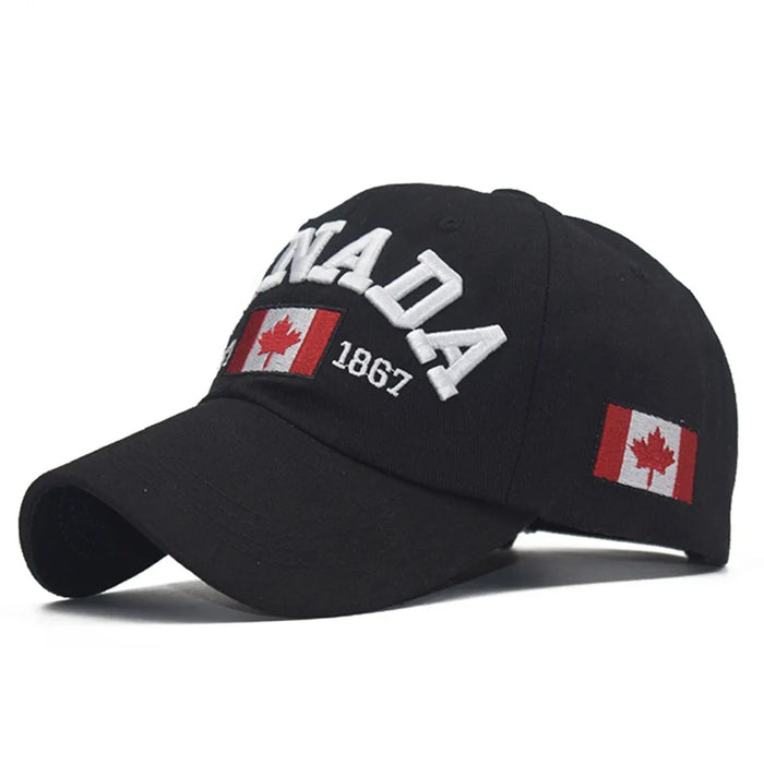I love Canada Washed Cotton Baseball Cap