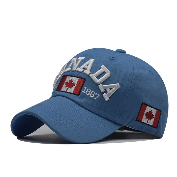 I love Canada Washed Cotton Baseball Cap