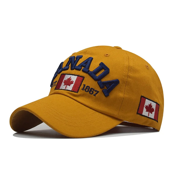 I love Canada Washed Cotton Baseball Cap