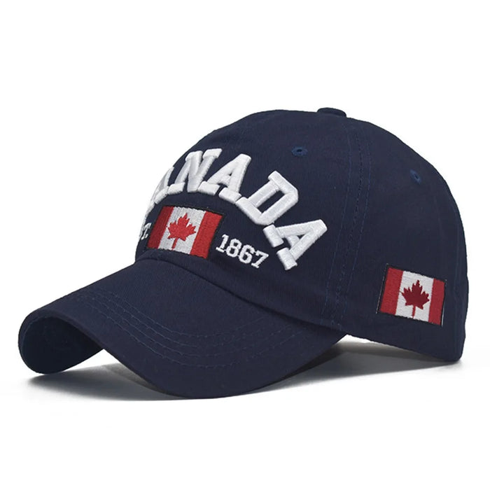 I love Canada Washed Cotton Baseball Cap