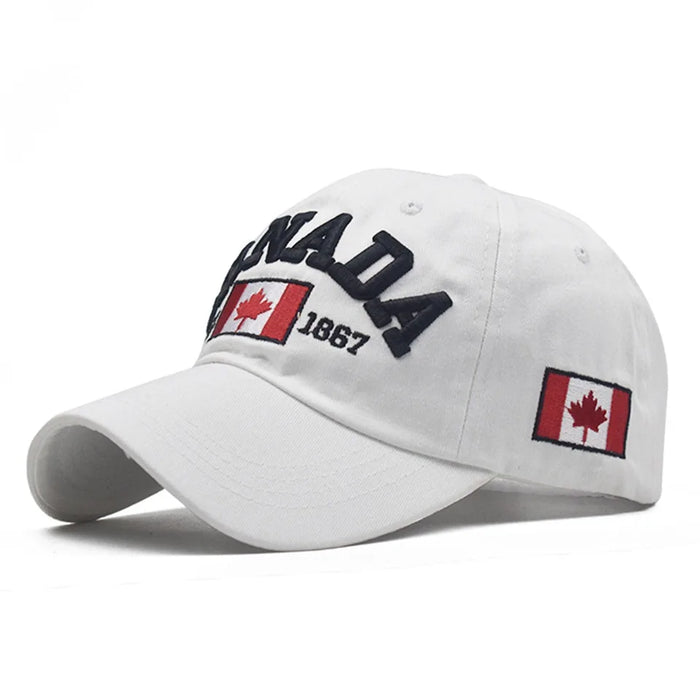 I love Canada Washed Cotton Baseball Cap