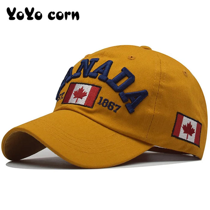 I love Canada Washed Cotton Baseball Cap