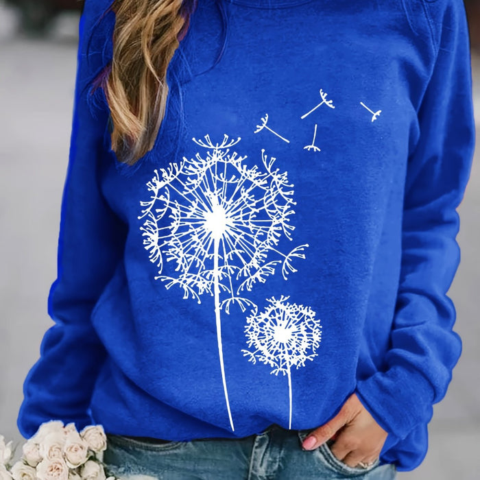 Dandelion Pullover Sweatshirt