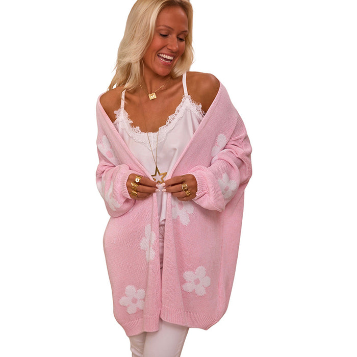 Floral Print Cardigan