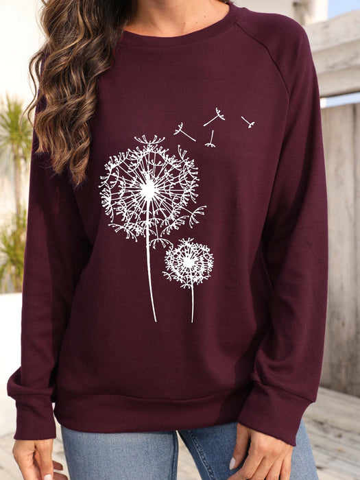 Dandelion Pullover Sweatshirt