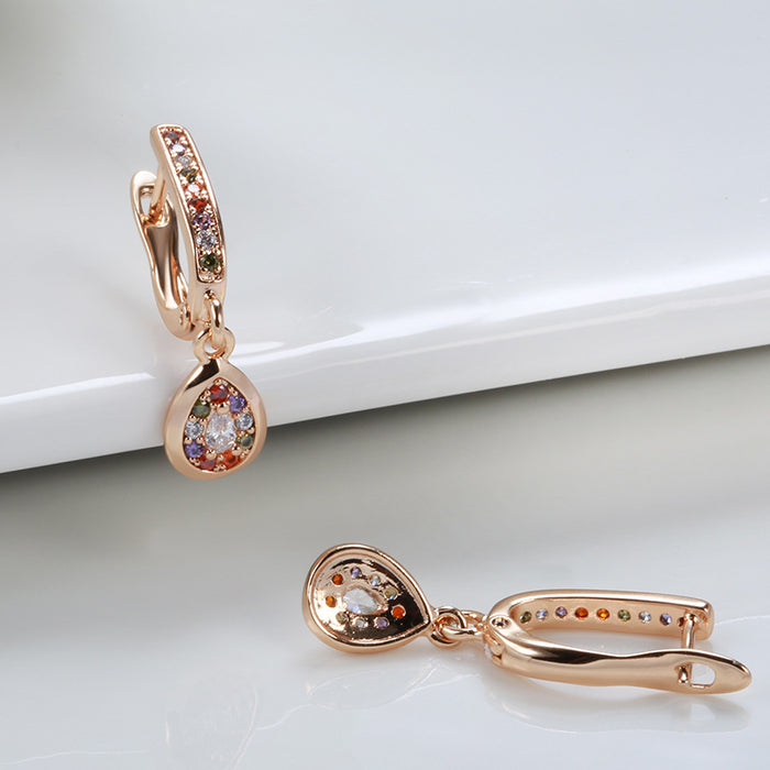 Rose Gold Stud Earrings