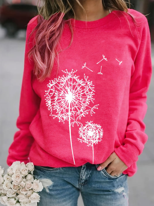 Dandelion Pullover Sweatshirt