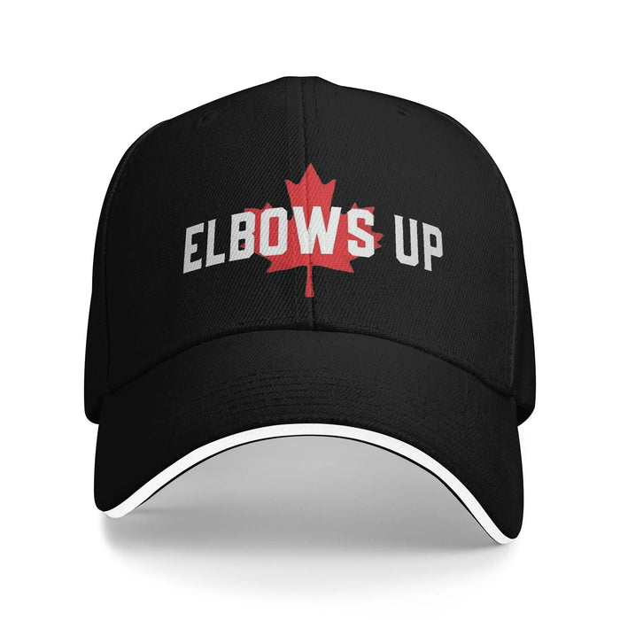 Elbows Up Baseball Cap