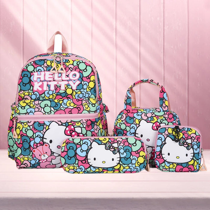 Hello Kitty 4pcs Backpack Set