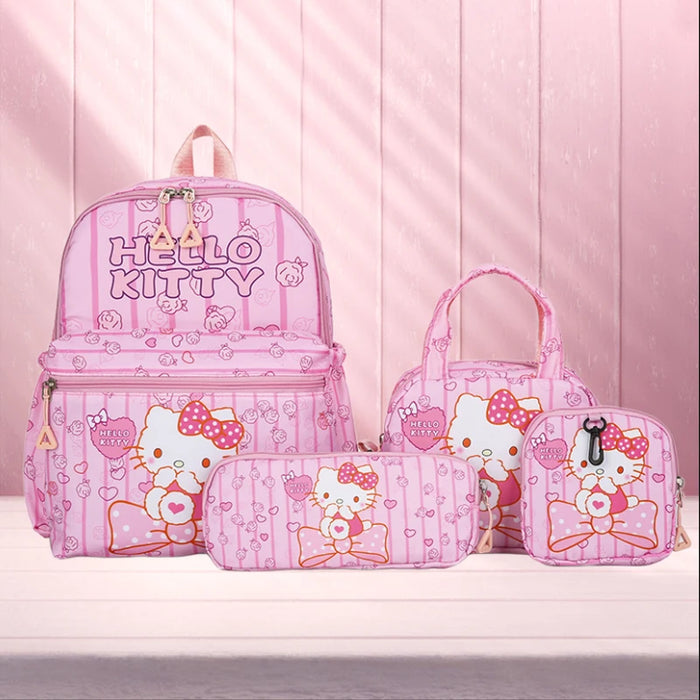 Hello Kitty 4pcs Backpack Set