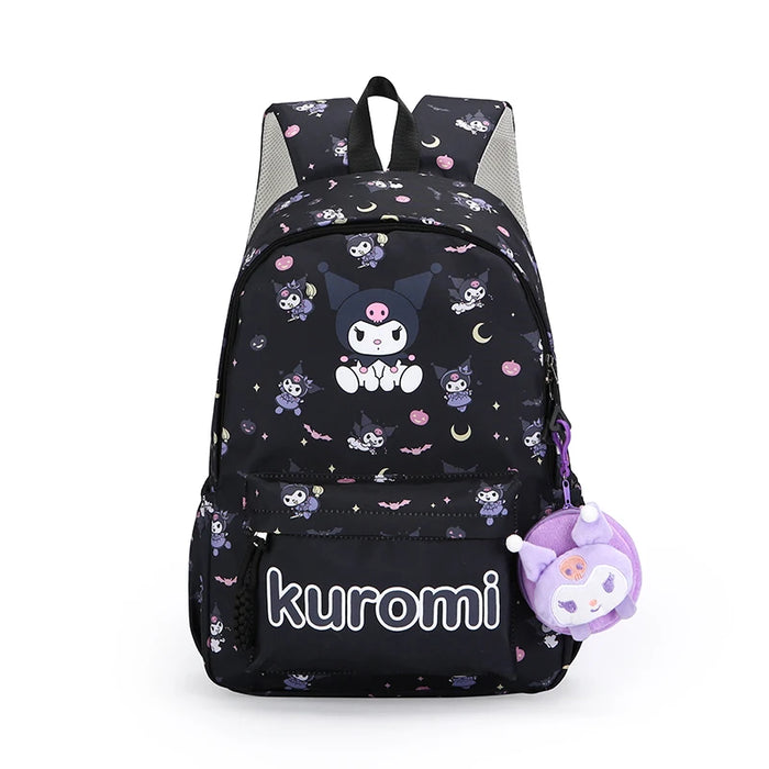 Kuromi Backpack, Hello Kitty Cinnamoroll Cute Daypack