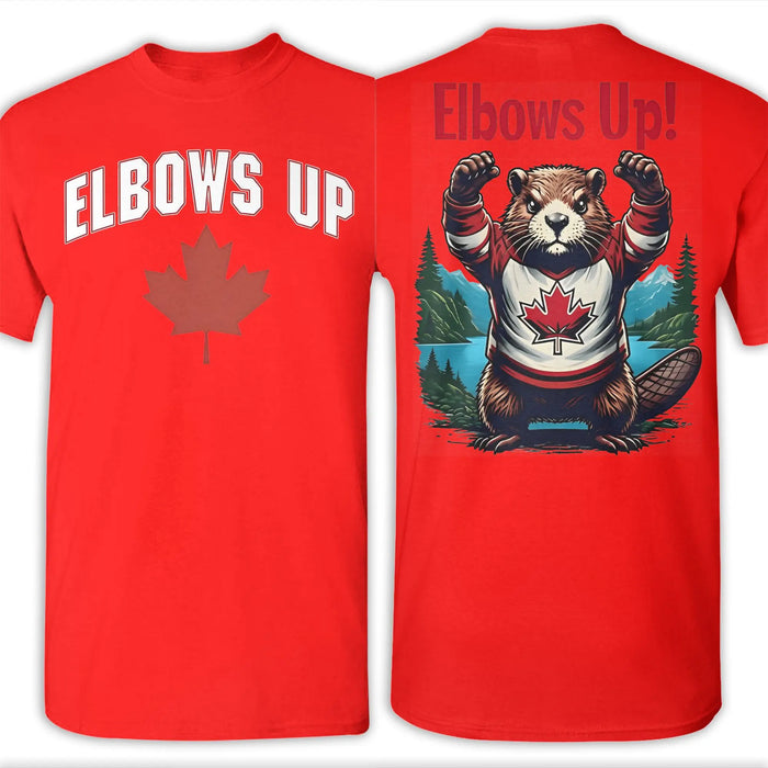 Elbows Up Cotton T Shirt