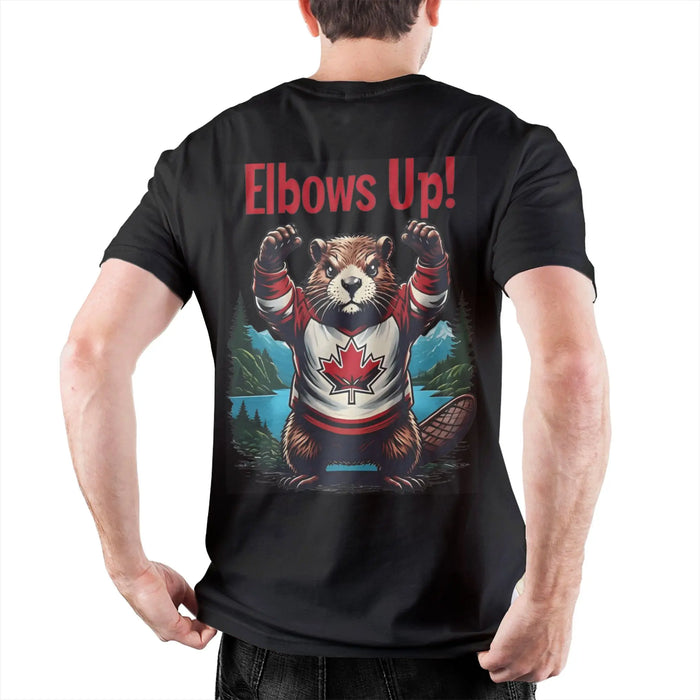 Elbows Up Cotton T Shirt