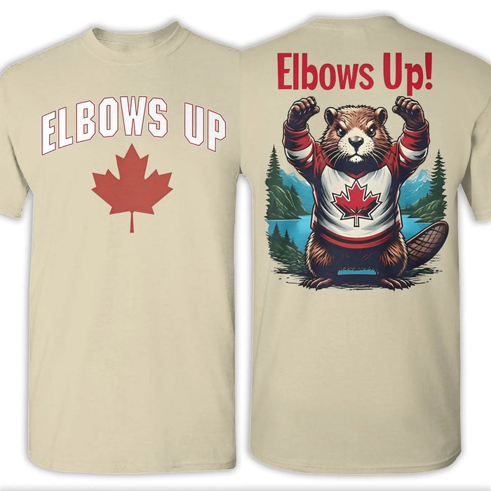 Elbows Up Cotton T Shirt