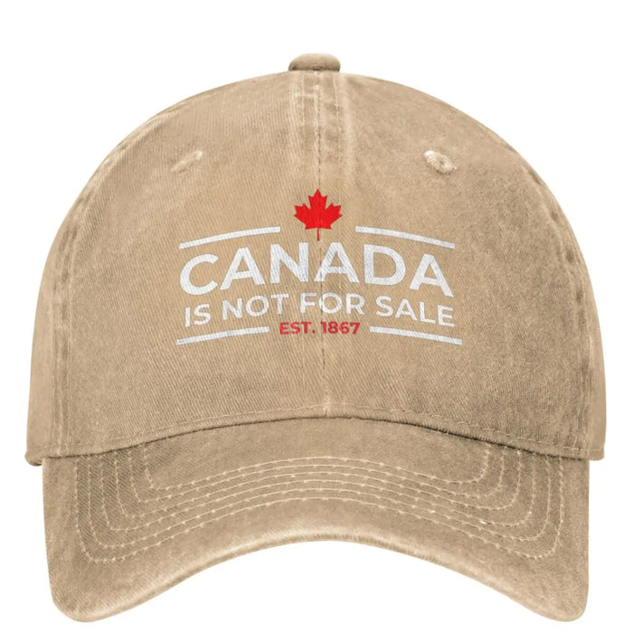 Canada Is Not For Sale 1867 Baseball Cap