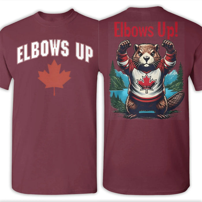 Elbows Up Cotton T Shirt