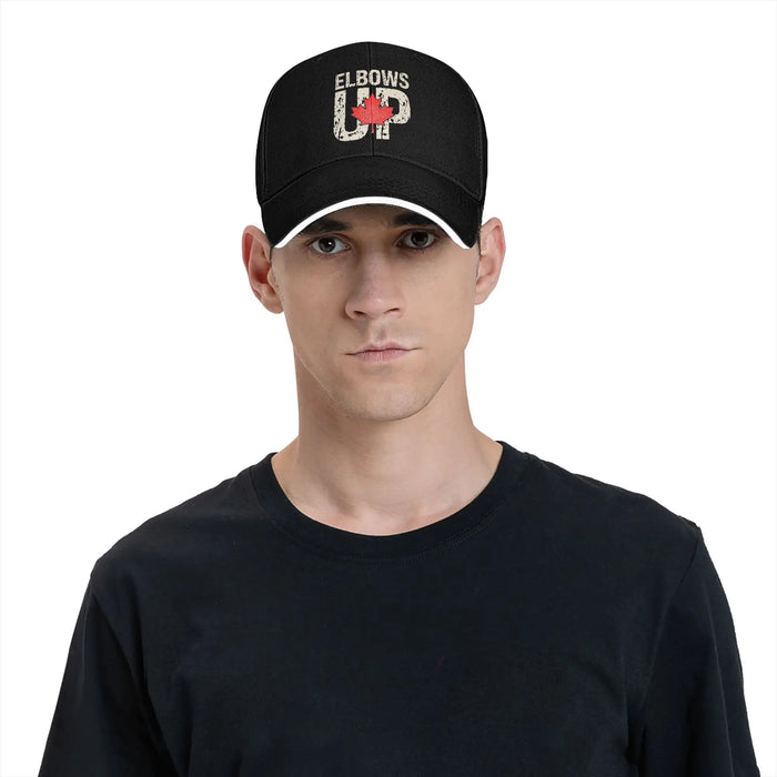 Elbows Up Baseball Cap