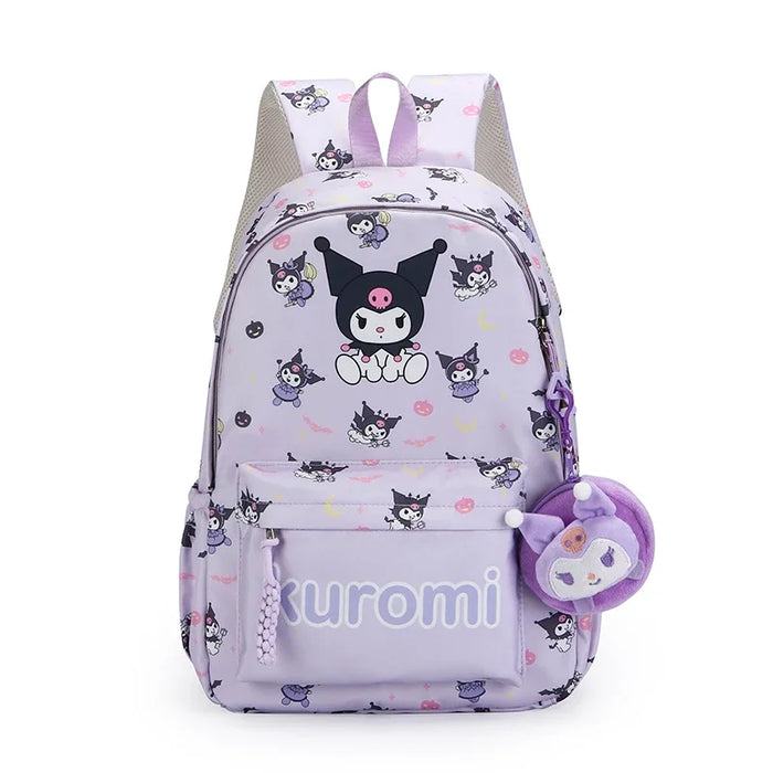 Kuromi Backpack, Hello Kitty Cinnamoroll Cute Daypack