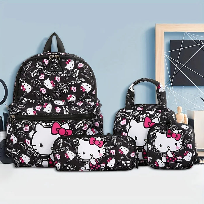 Hello Kitty 4pcs Backpack Set