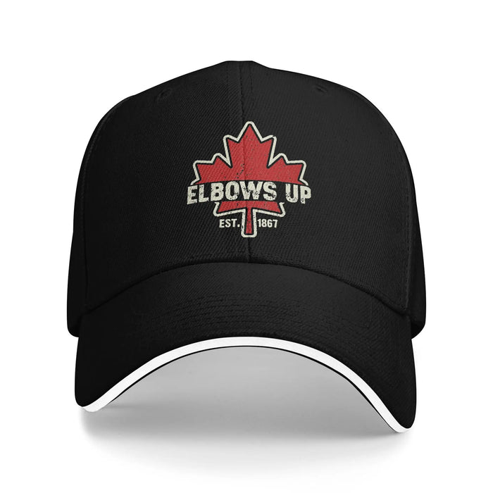 Elbows Up Baseball Cap