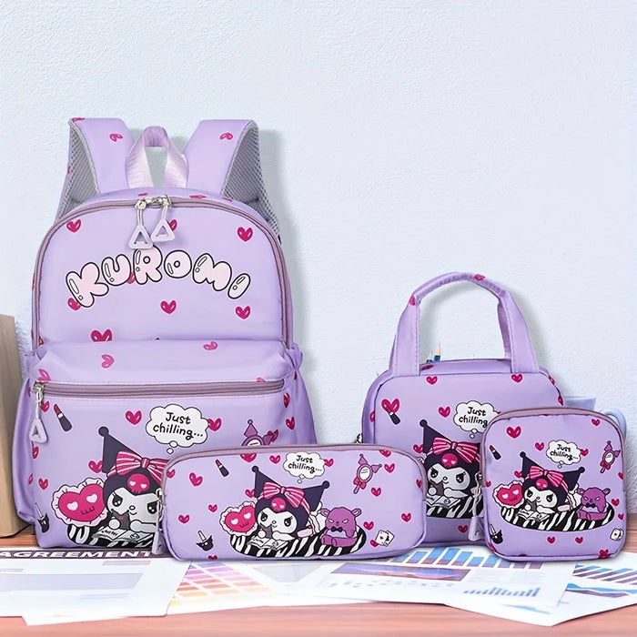 Hello Kitty 4pcs Backpack Set
