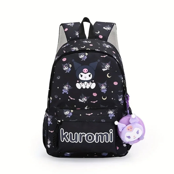Kuromi Backpack, Hello Kitty Cinnamoroll Cute Daypack